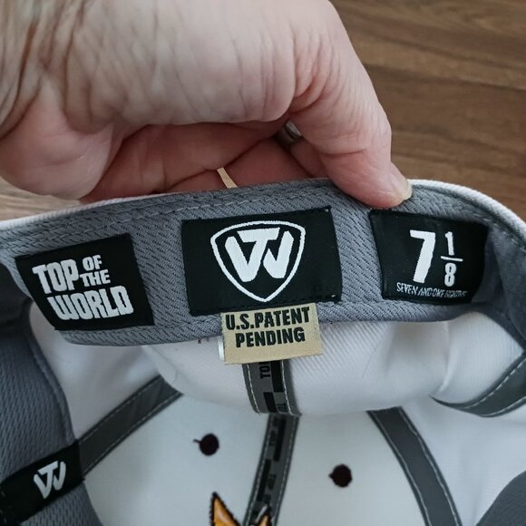 Arizona State ASU Sun Devils Top of the World Cap Hat Fitted 7 1/8 - Picture 5 of 6